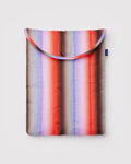 Puffy Laptop Sleeve 13\"/14\" - Gradient Stripe Poppy & Lilac