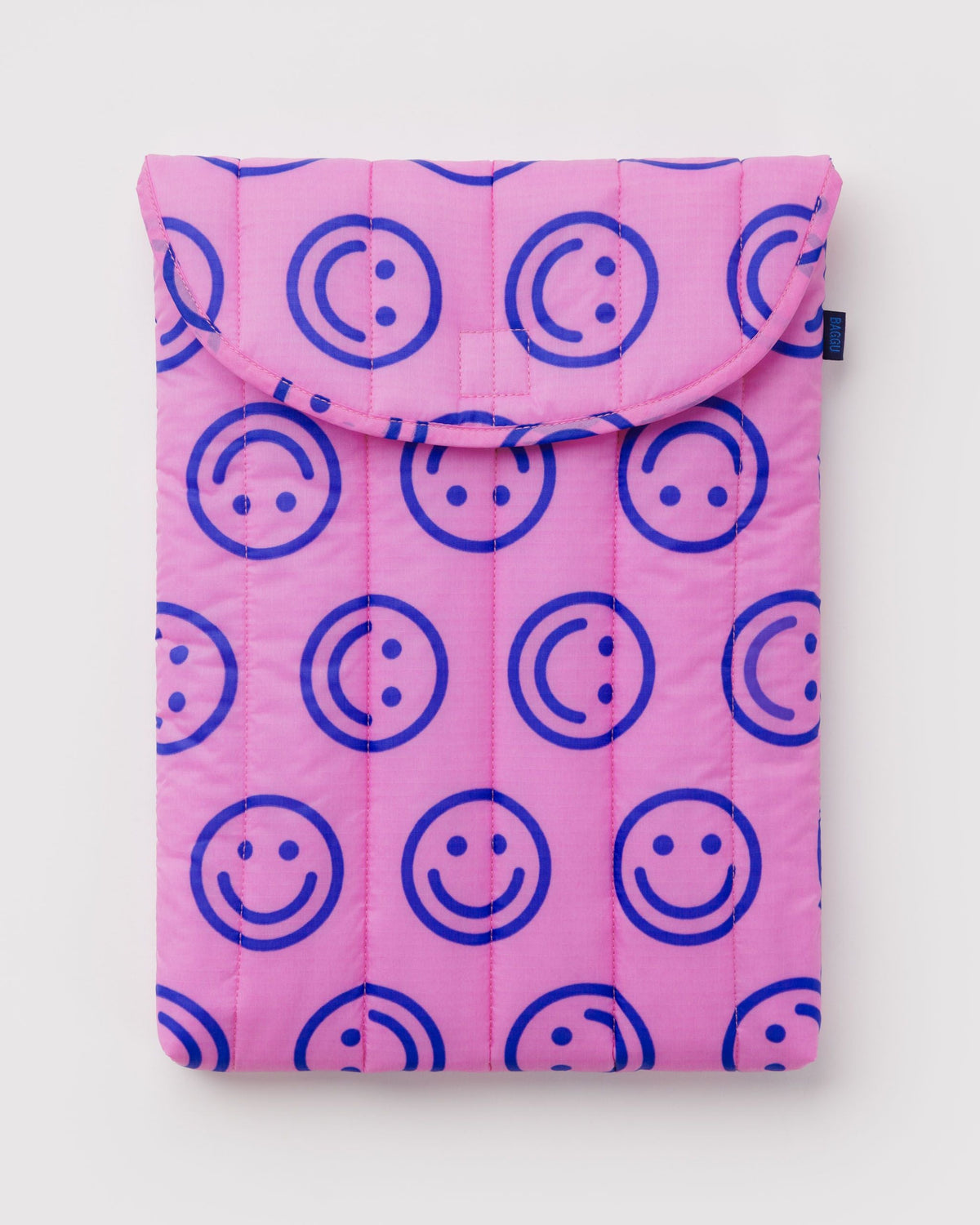 Puffy Laptop Sleeve 16\" - Pop Pink Happy