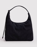 Nylon Shoulder Bag - Studs